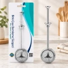 Saplı Paslanmaz Çelik Bitki Çay Demleme Süzgeç (Çap 5 cm)