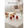 Şeffaf Yuvarlak Servis Tepsisi 33 cm