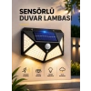 Sensörlü Güneş Enerjili Duvar Lambası