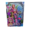 SH40687 KUT.MERMAİD DENİZ KIZI BEBEK 29CM