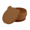 Silikon Kapaklı Kase Woody Brown