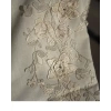Simella Altın Simli 50x140 cm İşlemeli Masa Runneri Şık Masa Dekoru