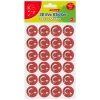 Simli Eva Sticker Ay Ve Yıldız 24lü Sticker