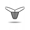 Siyah Transparan Tül String Tanga TM1114
