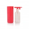 Soft Pembe Şeffaf Akrilik Sıvı Sabunluk 250 ml