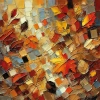 Sonbahar Mevsimi Kanvas Tablo 60x60cm