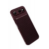 Tecno Spark 50 5G Auto Focus Karbon Kapak - Bordo