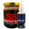 Stımul8 (S8) DELAY30 Mlsprey + Erkeklere Ekstradestek Özel PERFORMANSMACUNU240 gr