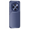 Tecno Spark 30 Uyumlu Kılıf Auto Focus Karbon Kapak - Lacivert