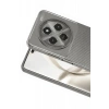 Tecno Spark 30C Uyumlu Kılıf Auto Focus Karbon Kapak - Gri