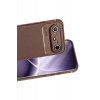 Tecno Spark Slim 5G Auto Focus Karbon Kapak - Kahverengi