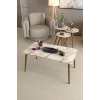 Torna Ayak 4lü Sehpa Seti Beyaz