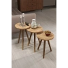 Torna Sehpa Seti Kahverengi 4lü