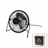USB Masaüstü Metal Mini Vantilatör 4 Kanat 5V