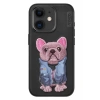Venco Apple iPhone 11 Uyumlu Cute Desenli Kapak - Siyah