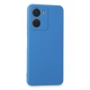 Vivo Y16 Uyumlu Kılıf First Silikon - Mavi