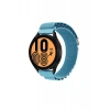 Watch 20mm Uyumlu KR410 Kumaş Kordon - Mavi