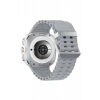 Watch 7 Ultra KR417 Rug Silikon Kordon - Gri