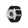 Watch 7 Ultra KR417 Rug Silikon Kordon - Siyah