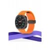 Watch 7 Ultra KR418 Tender Silikon Kordon - Siyah
