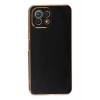 Xiaomi Mİ 11 Lite Uyumlu Kılıf Volet Silikon - Siyah