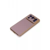 Xiaomi Mi 11 Ultra Uyumlu Kılıf Volet Silikon - Mor
