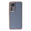 Xiaomi Mi 12T Pro Uyumlu Kılıf Volet Silikon - Mavi