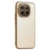 Xiaomi Mi 15 Uyumlu Lensli Silikon - Gold