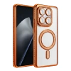 Xiaomi Mi 17T Pro Joke Simli Magneticsafe Kılıf - Turuncu