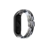 Xiaomi Mi Band 4 Uyumlu Star Kordon - Gri-Siyah