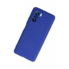 Xiaomi Poco F3 Uyumlu Kılıf First Silikon - Lacivert