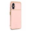 Xiaomi Poco M5 Uyumlu Kılıf Volet Silikon - Pembe