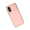 Xiaomi Poco M5 Uyumlu Kılıf Volet Silikon - Pembe