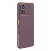 Xiaomi Poco X4 Pro 5G Uyumlu Kılıf Volet Silikon - Mor