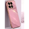 Xiaomi Poco X6 Pro Kılıf Volet Silikon - Mor