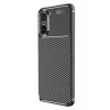 Xiaomi Poco X7 Pro Uyumlu Kılıf Auto Focus Karbon Kapak - Siyah