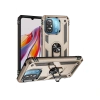 Xiaomi Redmi 12C Kılıf Sofya Yüzüklü Silikon Kapak - Gold