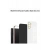 Xiaomi Redmi 13C Uyumlu Kılıf Volet Silikon - Siyah
