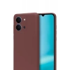 Xiaomi Redmi 15C 4G Uyumlu First Silikon - Bordo