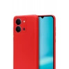 Xiaomi Redmi 15C 4G Uyumlu First Silikon - Kırmızı