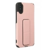 Xiaomi Redmi 9A Uyumlu Kılıf Mega Standlı Silikon - Pudra