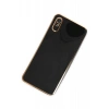 Xiaomi Redmi 9A Uyumlu Kılıf Volet Silikon - Siyah