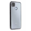 Xiaomi Redmi 9C Uyumlu Kılıf Lensli Silikon - Siyah