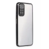 Xiaomi Redmi Note 11 Uyumlu Kılıf Lensli Silikon - Siyah