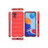 Xiaomi Redmi Note 11 Uyumlu Kılıf Optimum Silikon - Kırmızı