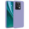 Xiaomi Redmi Note 13 4G Uyumlu Kılıf First Silikon - Lila
