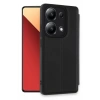 Xiaomi Redmi Note 13 4G Uyumlu Kılıf Flip Cover - Siyah