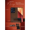 Xiaomi Redmi Note 13 4G Uyumlu Kılıf Flip Cover - Taba