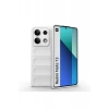 Xiaomi Redmi Note 13 4G Uyumlu Kılıf Optimum Silikon - Krem