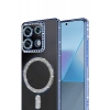 Xiaomi Redmi Note 13 Pro 4G Joke Simli Magneticsafe Kılıf - Mavi